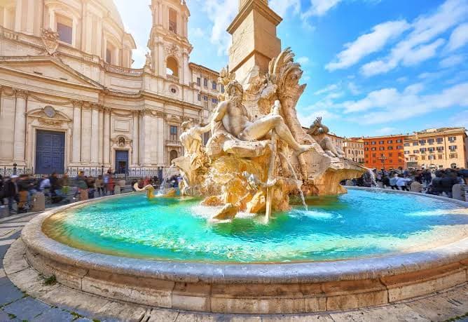 Fuente de Piazza Navona en Roma